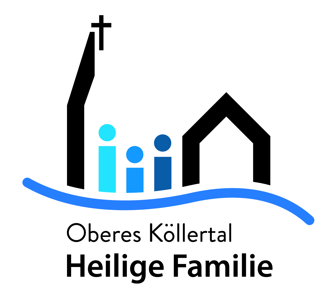 Logo OK Heilige Familie Hochformat farbig